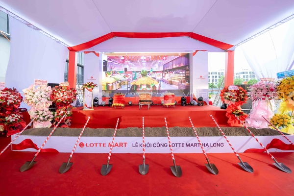 Dự án lễ khởi công Lotte Mart Hạ Long tại Quảng Ninh