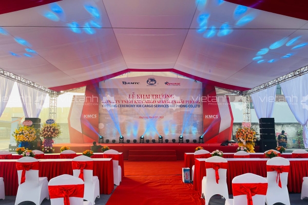 Dự Án Lễ Khai Trương Công Ty TNHH KM Cargo Services Hải Phòng