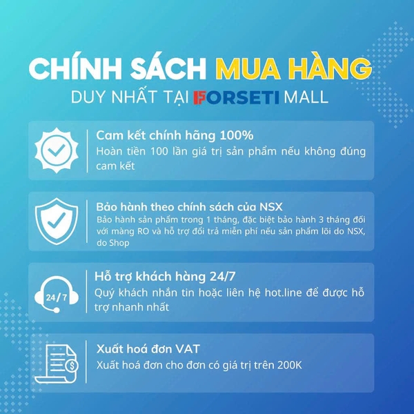 Lõi Nano Sliver - Lõi diệt khuẩn cho máy Sunhouse