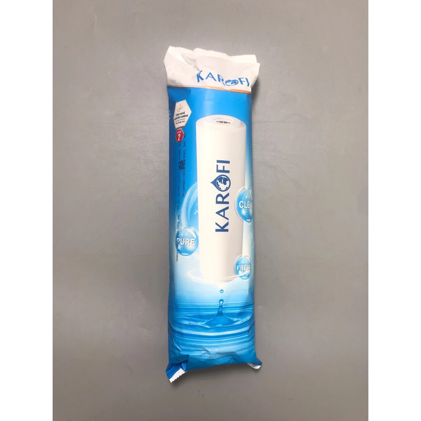 Combo 3 lõi lọc thô Karofi 1 2 3 dùng cho máy lọc nước RO có 3 cốc lọc 10inch (Lõi 3 là than lưới)
