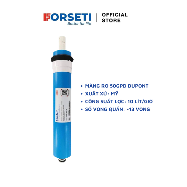 Bộ 10 lõi lọc nước Forseti chính hãng dùng cho máy lọc nước RO (123, RO 50G Karofi, 5678910)