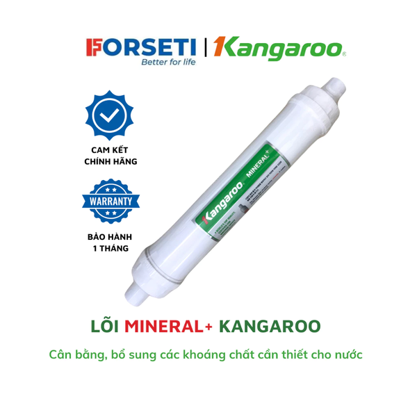 Lõi lọc Hydrogen Kangaroo - MINERAL+ dùng cho máy lọc nước Kangaroo Hydrogen - Hàng chính hãng