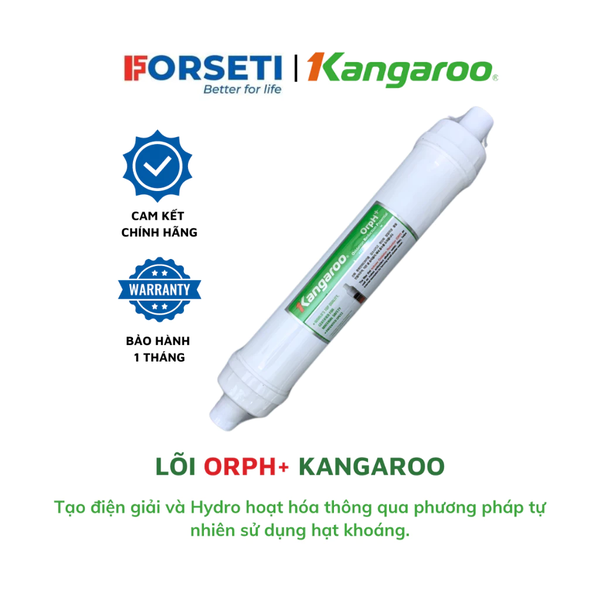 Lõi lọc Hydrogen Kangaroo - ORPH + dùng cho máy lọc nước Kangaroo Hydrogen - Hàng chính hãng