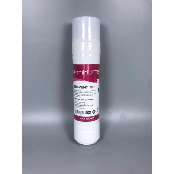 Combo 6 lõi lọc nước Korihome chính hãng dùng cho máy lọc nước Korihome WPK-818 HA (Hydrogen)