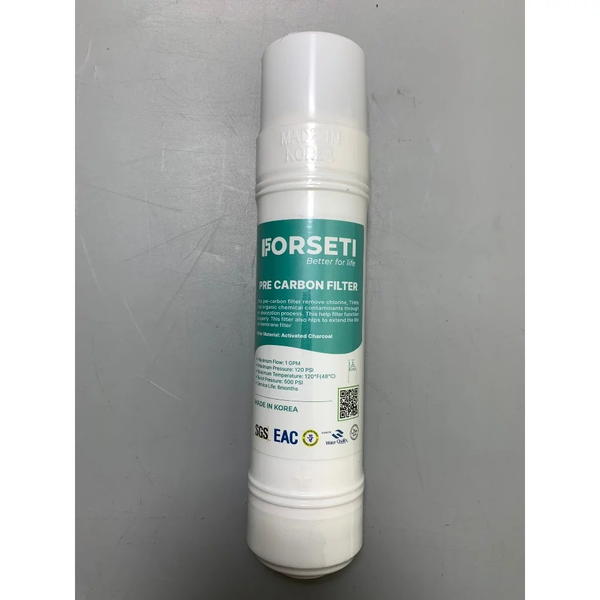 Combo 4 lõi lọc Forseti đúc cắm nhanh nhập khẩu Hàn Quốc (Sed+Pre+UF+Post)