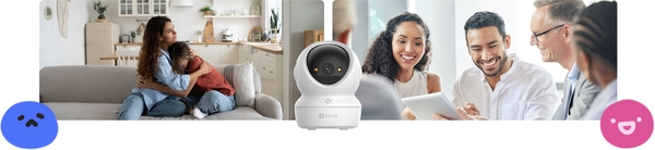 Camera WiFi EZVIZ H6C quay quét 360° – Pro 1080P, 2K, 2K+, 3K, G1 3K, G1 4K