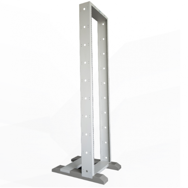 Tủ rack 27U Vietrack 2 Post VRO27G200 khung mở 2 cột | TIC.vn