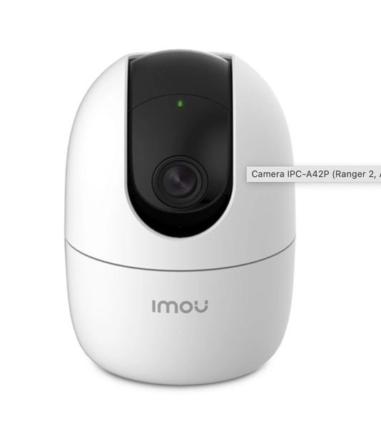 Camera Wi-Fi trong nhà Imou Ranger 2 IPC-A42P 4MP (2K), xoay 355°, đàm thoại 2 chiều, theo dõi người