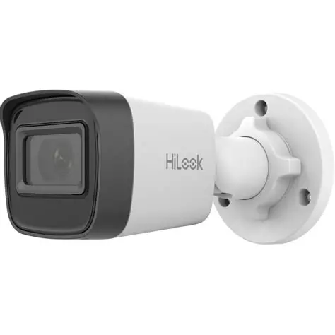 Camera IP thân trụ HiLook IPC-B141H 4MP nhỏ gọn, H.265+, cấp nguồn PoE, chuẩn IP67