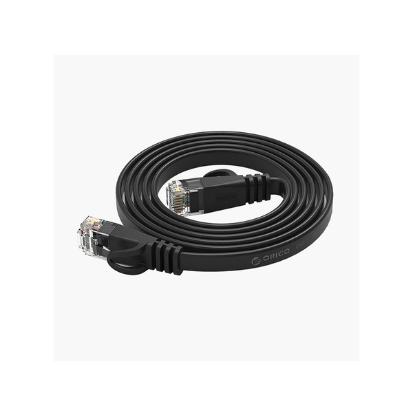 Cáp mạng dẹt CAT6 ORICO PUG-C6B-30-BK dài 3m Gigabit | TIC.vn