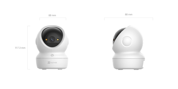 Camera WiFi EZVIZ H6C quay quét 360° – Pro 1080P, 2K, 2K+, 3K, G1 3K, G1 4K