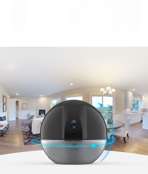 Camera WiFi quay quét Ezviz C6W 2K CS-C6W-A0-3H4WF, AI phát hiện người, xoay 340°, đàm thoại 2 chiều