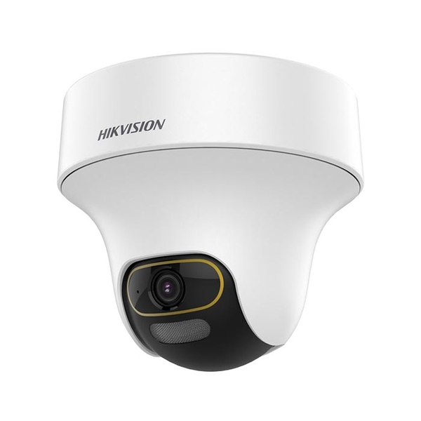 Camera bán cầu PT trong nhà ColorVu 2MP Hikvision DS-2CE70DF3T-PTS, có micro, đèn trắng 20m