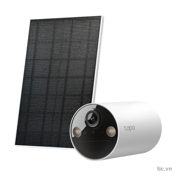 Bộ camera năng lượng mặt trời Tapo C410 Kit 2K kèm Tapo A201 Chính Hãng