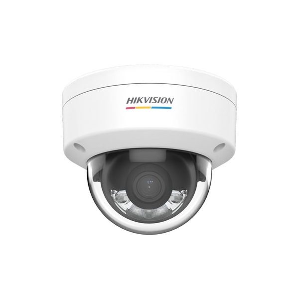 Camera IP dome Hikvision DS-2CD1147G0-UF ColorVu 4MP, khẩu F1.0, micro, khe thẻ 256GB, IK08