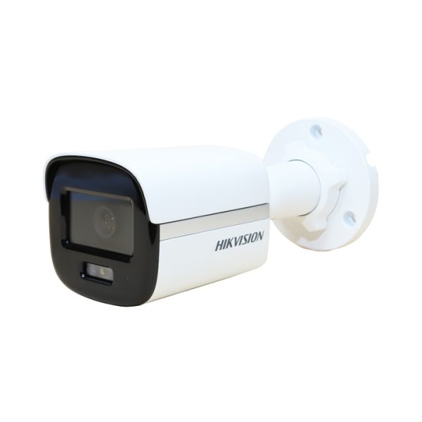 Camera HDTVI ColorVu Hikvision DS-2CE10DF0T-F 2MP, có màu ban đêm, đèn trắng 20m, IP67