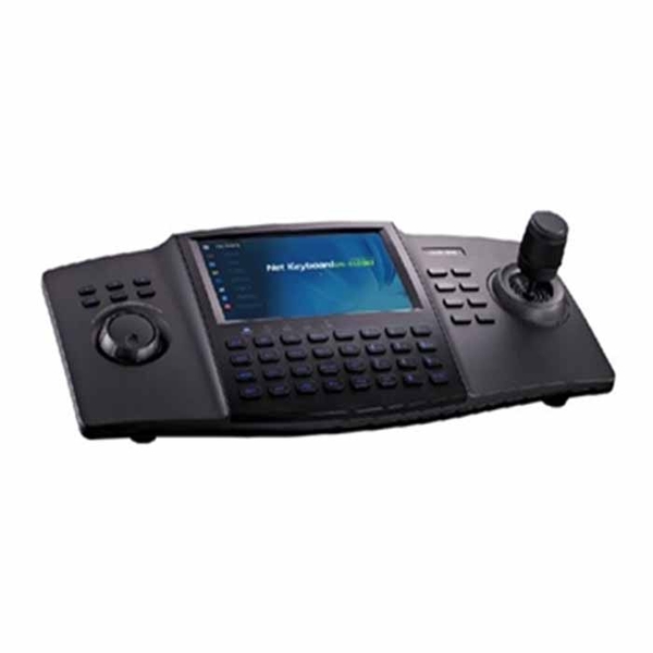 Bàn điều khiển camera Hikvision DS-1100KI màn cảm ứng 7 inch, joystick 4 trục, điều khiển PTZ