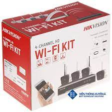 Bộ Kit camera WiFi Hikvision NK42W0 trọn bộ 4 camera 2MP + 1 đầu ghi NVR 4 kênh