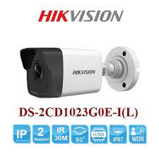 Camera IP thân trụ Hikvision DS-2CD1023G0E-I(L) 2MP, hồng ngoại 30m, H.265, chuẩn IP67