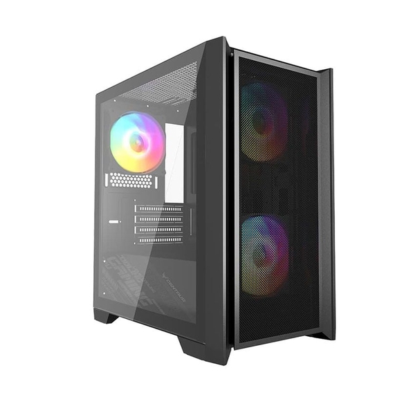 Vỏ case Centaur Odyssey C09 đen mATX, VGA 330mm, 5 quạt | TIC.vn