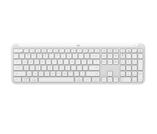 Bàn phím không dây Logitech Signature Slim K950 Trắng nhạt 920-012444