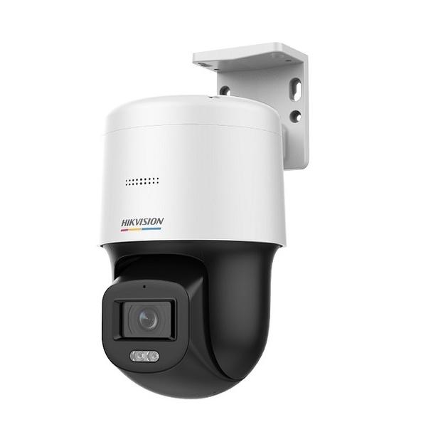Camera IP quay quét mini Hikvision DS-2DE2C400MW-DE 4MP, đèn kép hồng ngoại và đèn trắng 30 m
