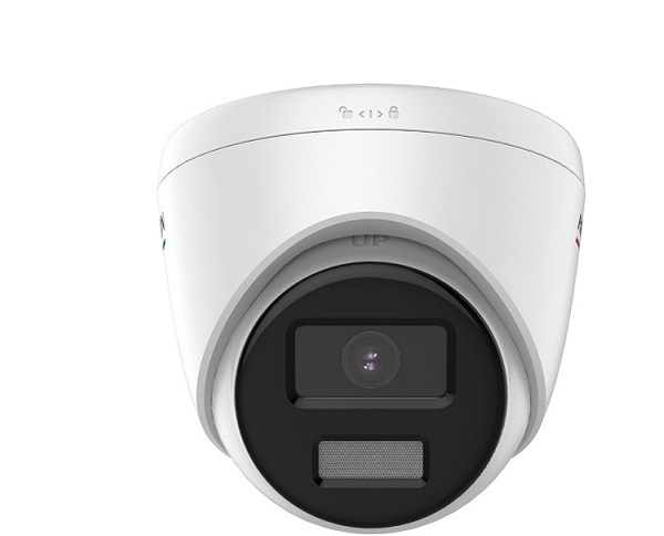 Camera IP tháp pháo Hikvision DS-2CD1327G2-LUF 2MP ColorVu có màu 24/7, mic, thẻ 512GB
