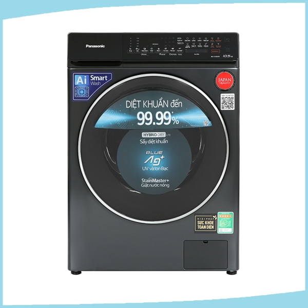 Máy giặt Panasonic NA-V105FR1BV 10.5kg sấy tiện ích 2kg | TIC.vn