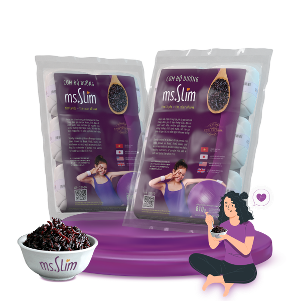 Cơm Độ Dưỡng MsSlim Tiện Lợi | 810g