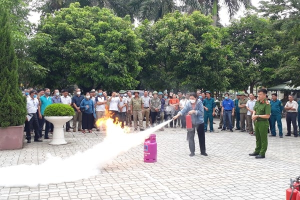 Nâng cao ý thức phòng cháy trong mùa nắng nóng