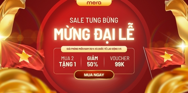 sale tưng bừng mừng đại lễ các sản phầm dành cho người lớn tuổi và gia đình tại mera.vn