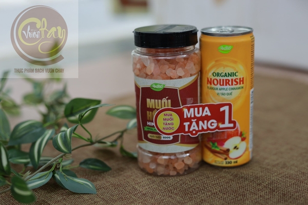 Muối hồng Himalaya dạng thô 500g (hộp)