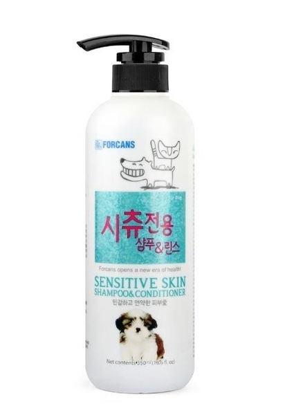 Sữa Tắm Chó Da Nhạy Cảm Forcans Shih Tzu (550ml)