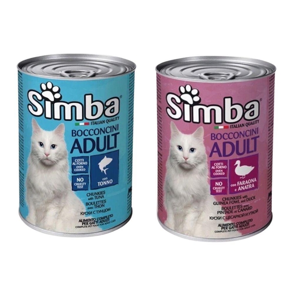 Pate Simba Cho Mèo Trưởng Thành (Lon (415g)