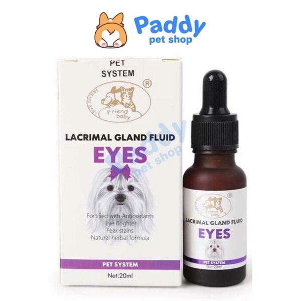 Siro Uống Lacrimal Gland Fluid Trị Chảy Nước Mắt (20ml)