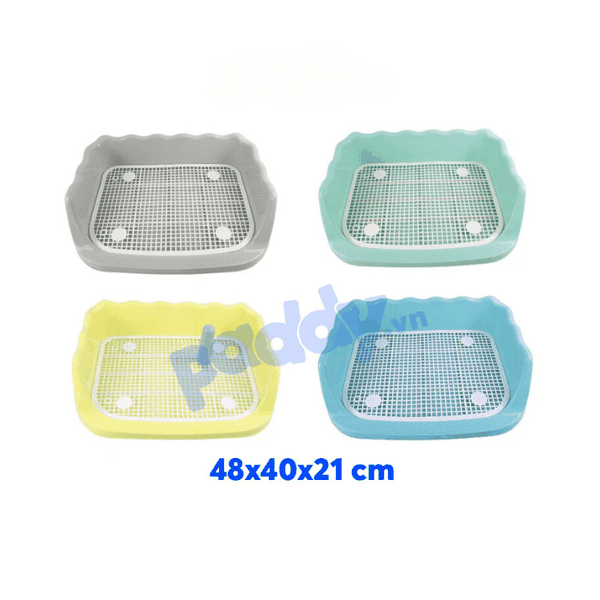 Khay Vệ Sinh Cho Chó Thành Cao 48x40x21
