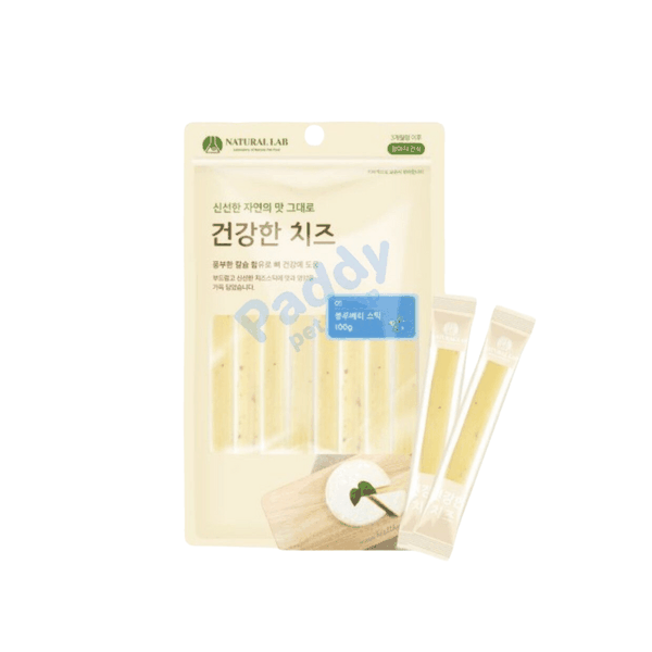 Snack Cho Chó Phô Mai Que Natural Lab (100g)