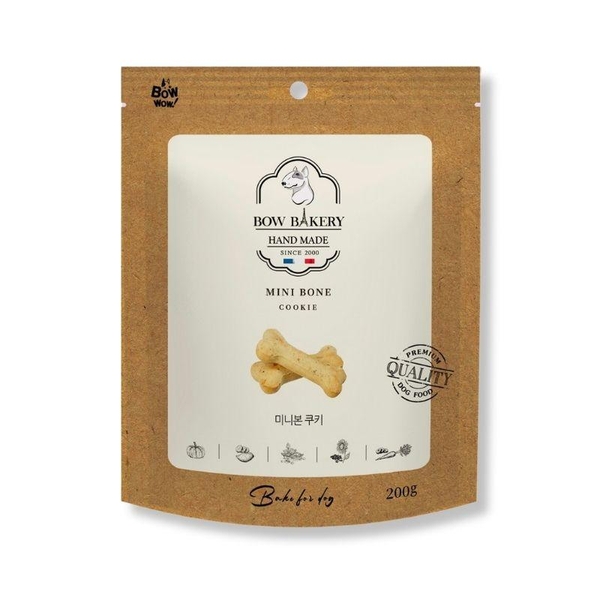 Bánh Thưởng Cho Chó Cookie Yến Mạch Bowwow (200g)