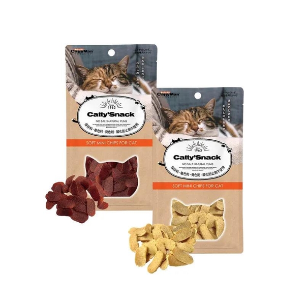 Bánh Thưởng Cho Mèo Chip Mềm Cattyman (30g)