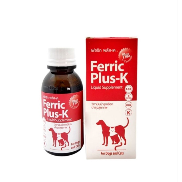 Bổ Máu Cho Chó Mèo Ferric Plus K (100ml)