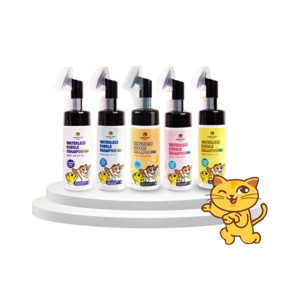 Bọt Tắm Khô Cho Chó Mèo Hana Pet Mini (130ml)
