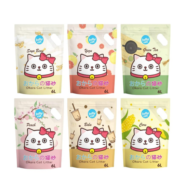 Cát Đậu Nành Cho Mèo Jolly 6L 2.(5kg)