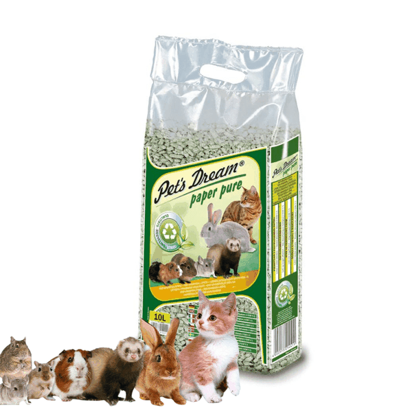 Cát Giấy Cho Mèo & Thú Nhỏ Cat's Best Pet's Dream Paper Pure 4.(8kg) (10L)