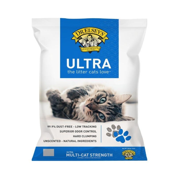 Cát Đất Sét Mèo Không Mùi Dr Elseys Ultra