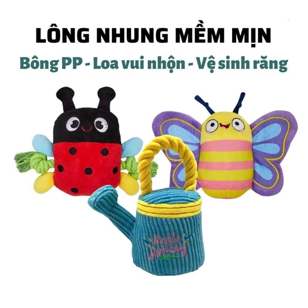 Đồ Chơi Cho Chó Thú Bông Fofos Garden
