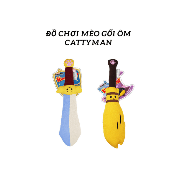 Đồ Chơi Mèo Gối Ôm Cattyman