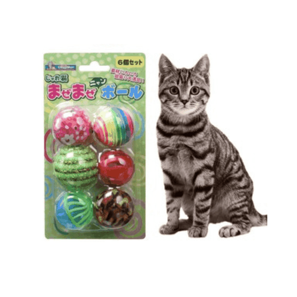 Đồ Chơi Cho Mèo Set Banh Lúc Lắc Cattyman
