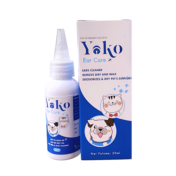 Dung Dịch Vệ Sinh Tai Chó Mèo Yoko (50ml)