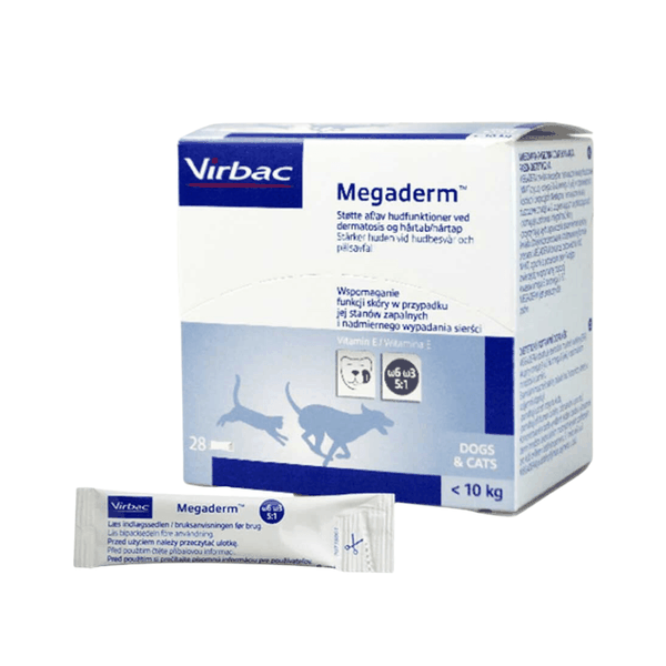 Gel Dưỡng Lông Da Chó Mèo Virbac Megaderm
