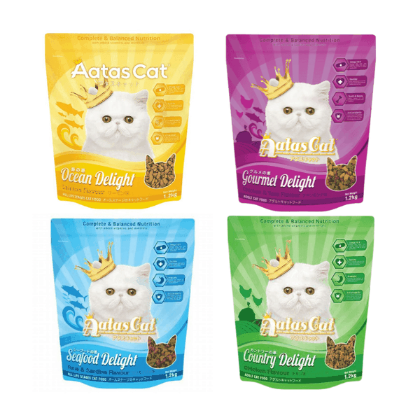 Hạt Cho Mèo Aatas Cat Delight